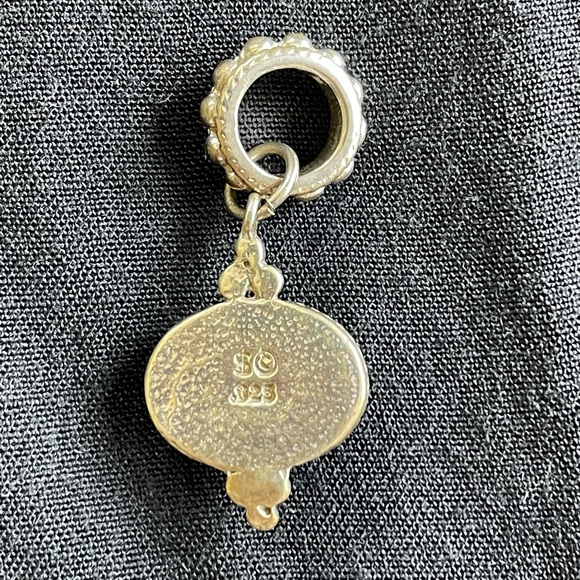 J. Marco Yellow Jasper 925 Sterling Silver Pendant - Picture 3 of 6